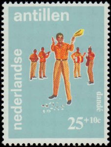 Netherlands Antilles #B96-B96, Complete Set(4), 1969, Never Hinged