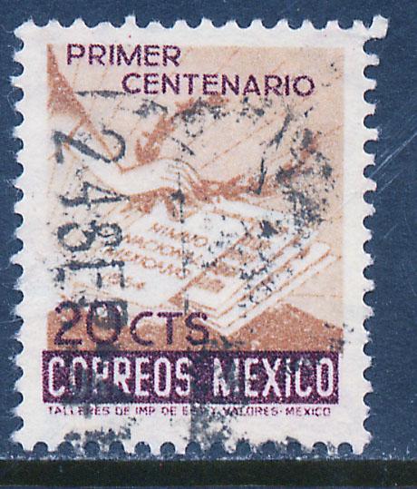 MEXICO 888 20c Centenary of the National Anthem. Used. (307)