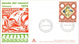 Vatican City, Worldwide First Day Cover