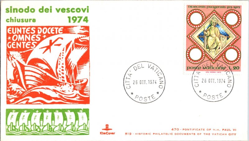 Vatican City, Worldwide First Day Cover