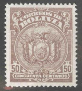 Bolivia Scott 172 MH* coat of arms stamp