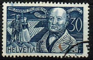 Switzerland 1930, Sc.#B56 used Jeremias Gotthelf (1797-1854) poet