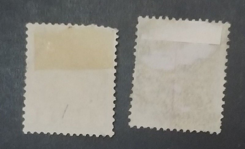 MONACO Scott 1 and 6 Used Stamp Lot T129