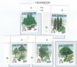 Ascension mnh   SC#  363-367