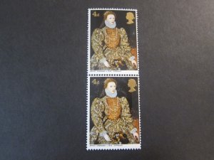 Great Britain 1968 Sc 568 pair MNH