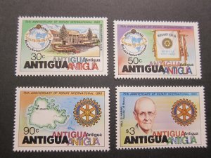 Antigua 1980 Sc 579-582 set MNH