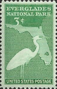 # 952 MINT NEVER HINGED EVERGLADES NATIONAL PARK