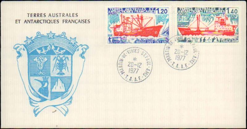 French Southern and Antarctic Terr., Ships