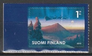 2010 Finland - Sc 1364 - MNH VF - 1 single - Santa in Sleigh