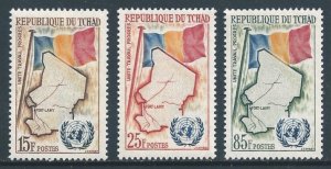 Chad #67-9 NH Admission To United Nations