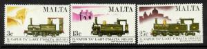 Malta 620-2 MNH Trains, Locomotives