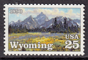 United States #2444 Wyoming MNH, Please see description.