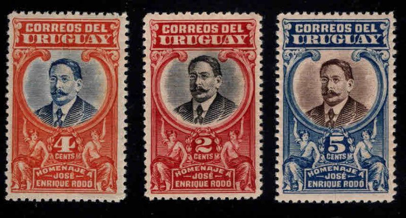 Uruguay Scott 235-237 MNH** stamps