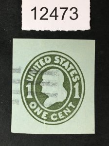 US STAMPS # U403 CUT SQUARES POSTAL STATIONERY USED $ LOT #12473