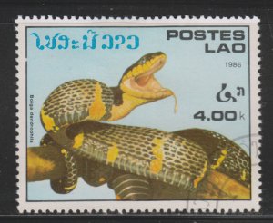 Laos 726 Snakes 1986