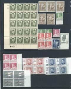 Greenland large MNH wholesale lot, 2018 CV $640.00+