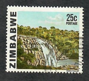 Zimbabwe #425 used single