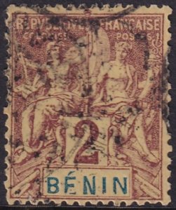 Benin 1894 Sc 34 used