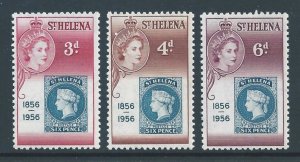 St. Helena #153-5 NH Stamp Centenary