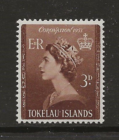 Tokelau Islands Scott catalog # 4 Unused Hinged
