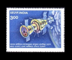 1984 India 987 First Indian cosmonaut: Soyuz T 11