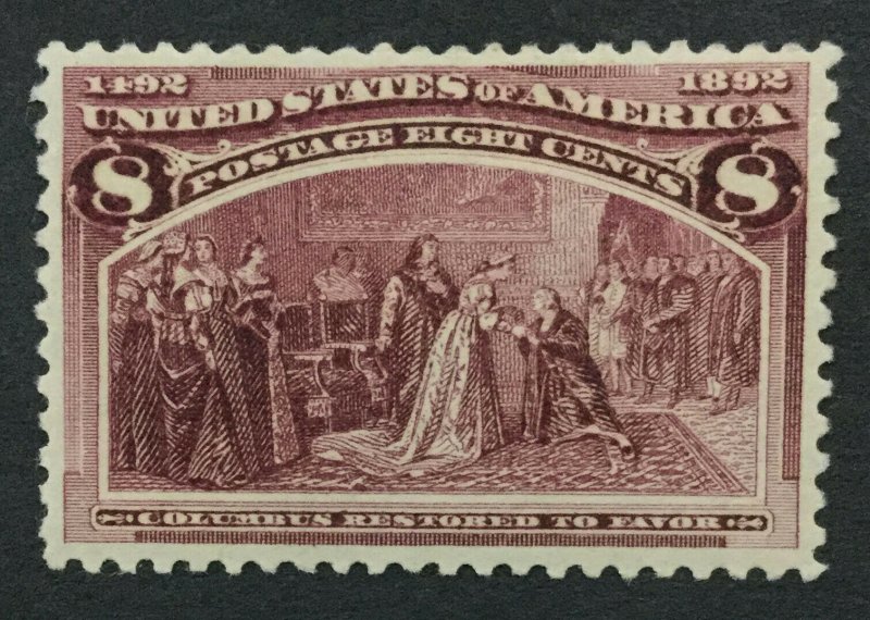 MOMEN: US #236 MINT OG H #29162