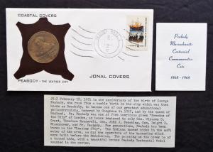 US SPECIAL EVENT COVER WITH COMMEMORATIVE COIN