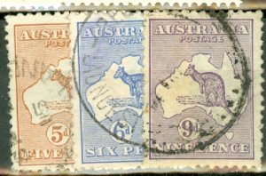 HP: Australia 1-4, 6-9 used CV $166.75; scan shows only a few