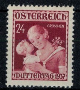 Austria 1937 Michel 638 Mother's Day - MH