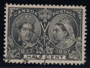 Canada Sc 50, used (faint crease), PSE Graded 90 (SMQ $195.00)