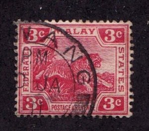 Malaya stamp #42, used, Penang cancel