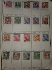 Dealer Stamp Approval Book Sweden, Switzerland, Turkey, UAR