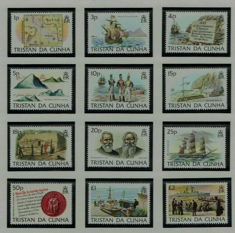 Tristan da Cunha: 1983, Island History, MNH set