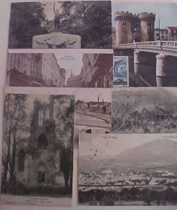 FRANCE 1908 / 1920'S 6 DIFF MOSTLY WAR