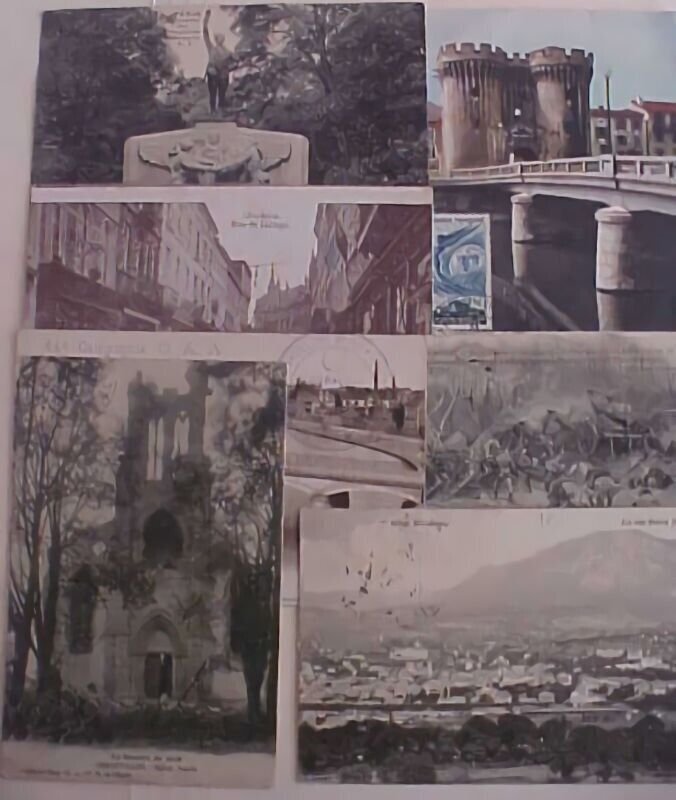 FRANCE 1908 / 1920'S 6 DIFF MOSTLY WAR