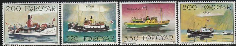 Faroe Islands, #232-235 Unused   From 1992