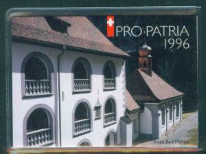 Switzerland Scott B615 Pro Patria Booklet 1996 CV$15