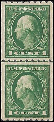 410 Mint,OG,NH... Line Pair... SCV $65.00... VF/XF