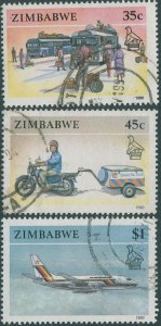 Zimbabwe 1990 SG781-784 Transport (3) FU
