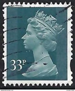 GREAT BRITAIN 2003 QEII 33p Grey Green Machin SGY1696 FU