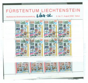 Liechtenstein #1237-1238 Used Souvenir Sheet