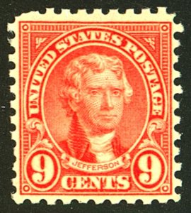 U.S. #590 MINT OG NH