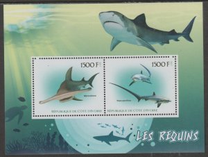 SHARKS perf sheet containing two values mnh