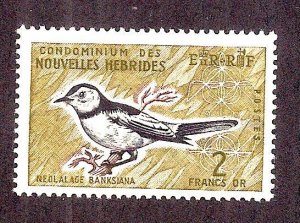 NEW HEBRIDES - FRENCH SC# 121  FVF/MOG   1963