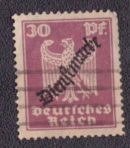 Germany - O57 1924 Used