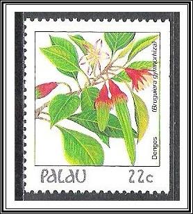 Palau #132 (v) Indigenous Flowers MNH