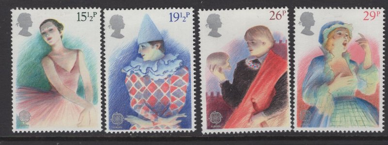 GREAT BRITAIN  987-990  MNH  SET