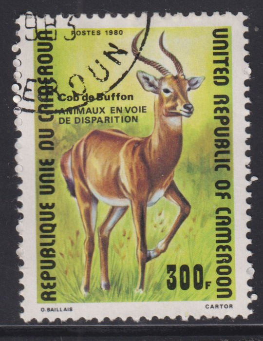 Cameroun 679 Buffon's Antelope 1980