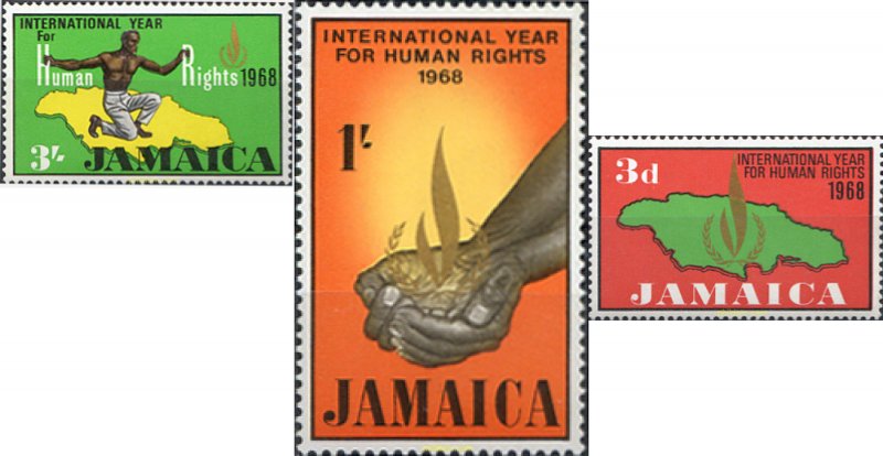 175954 MNH JAMAICA 1968 AÑO INTERNACIONAL DE LOS DERECHOS DEL HOMBRE