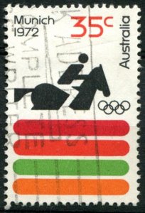 Australia Sc#530 Used, 35c multi, Summer Olympic Games 1972 - Munich (1972)
